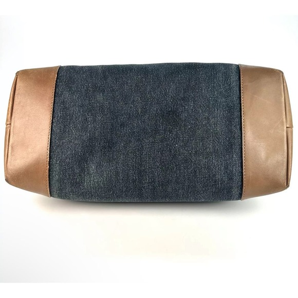 Gucci Denim Logo Tote - Picture 6 of 16